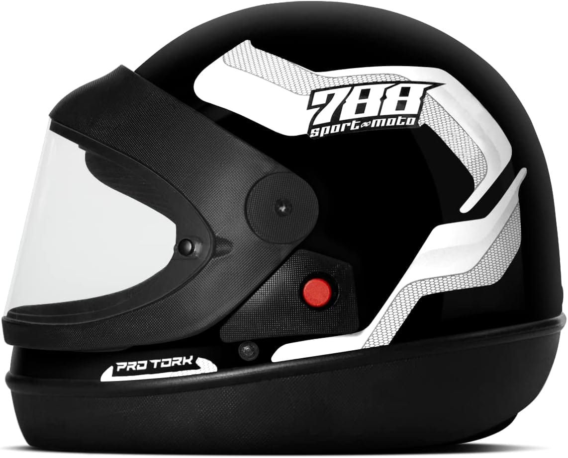 CAPACETE FECHADO PRO TORK SPORT MOTO 788