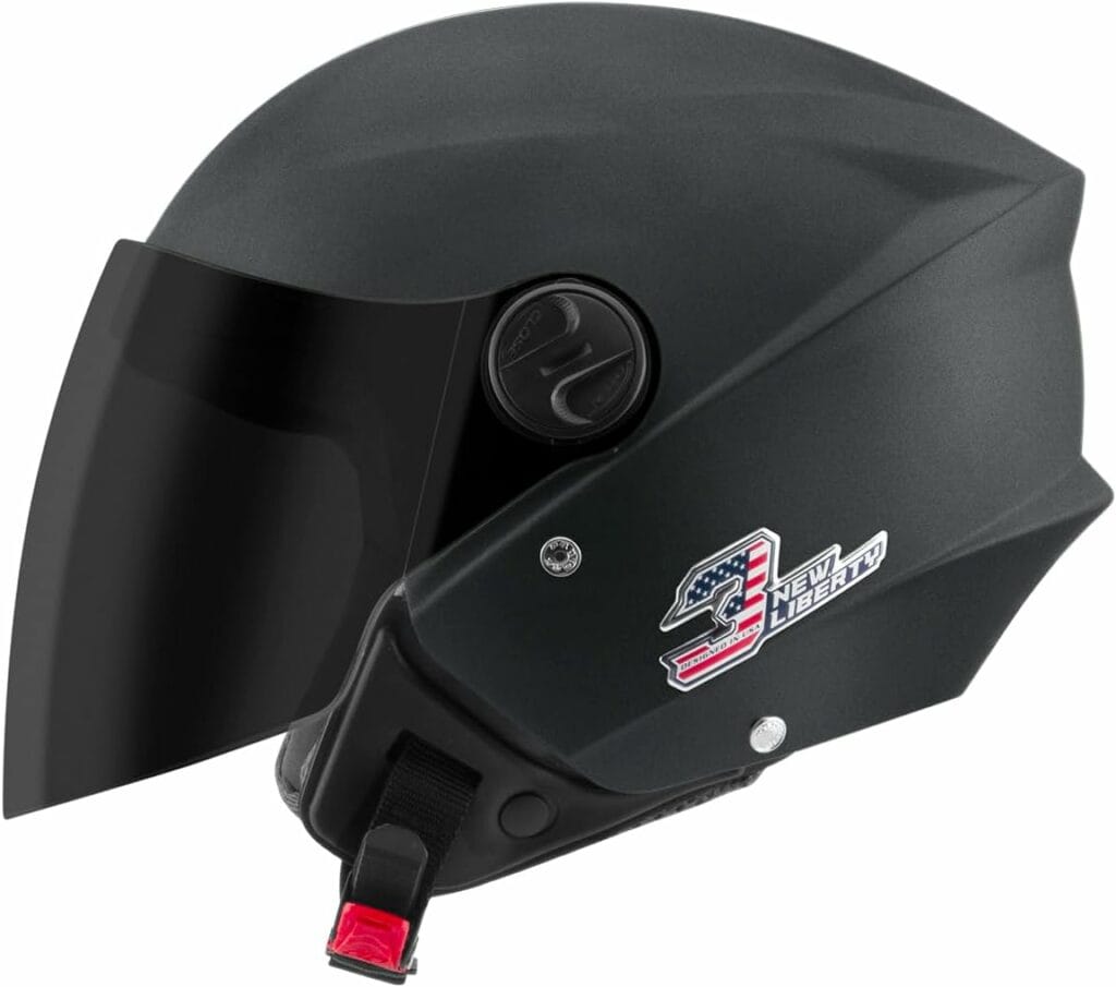 pro tork capacete new liberty three elite viseira fume