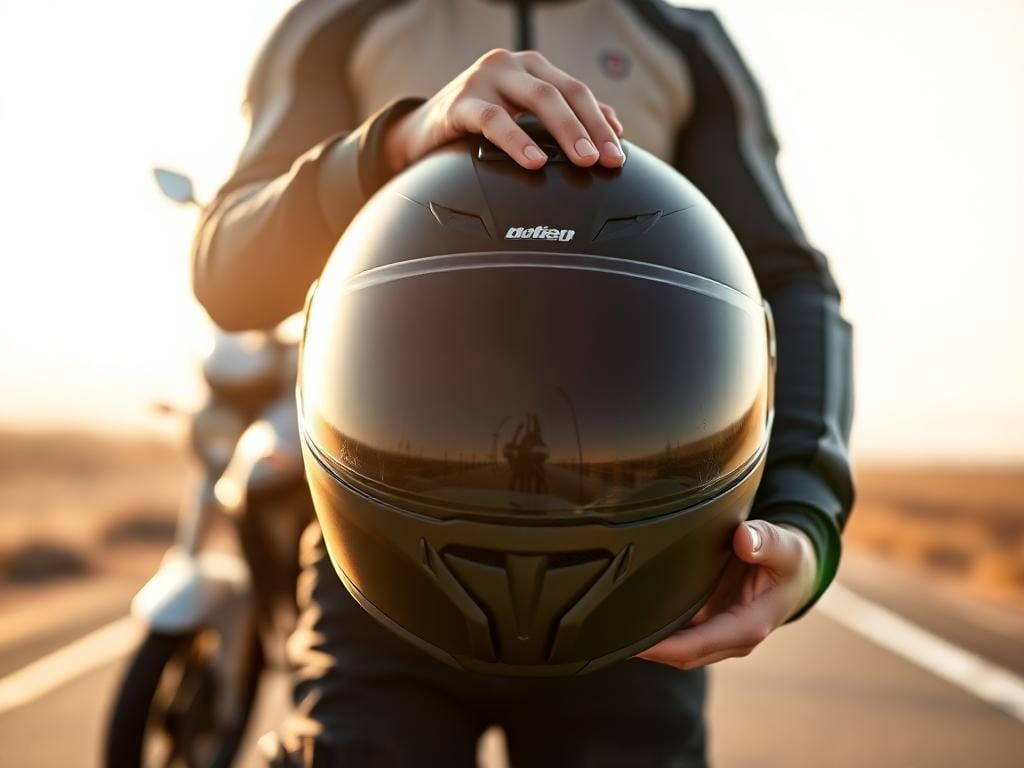 como escolher capacete para moto