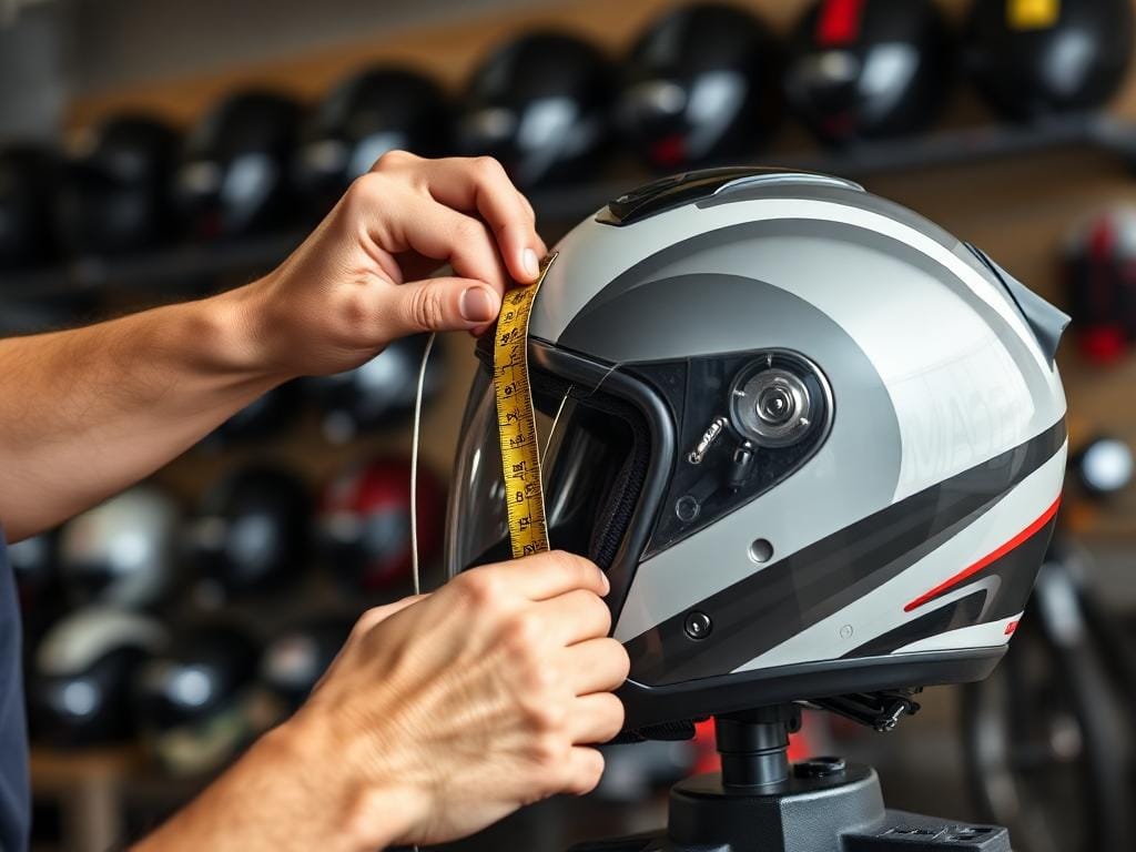 como evitar desconforto ao usar capacete de moto