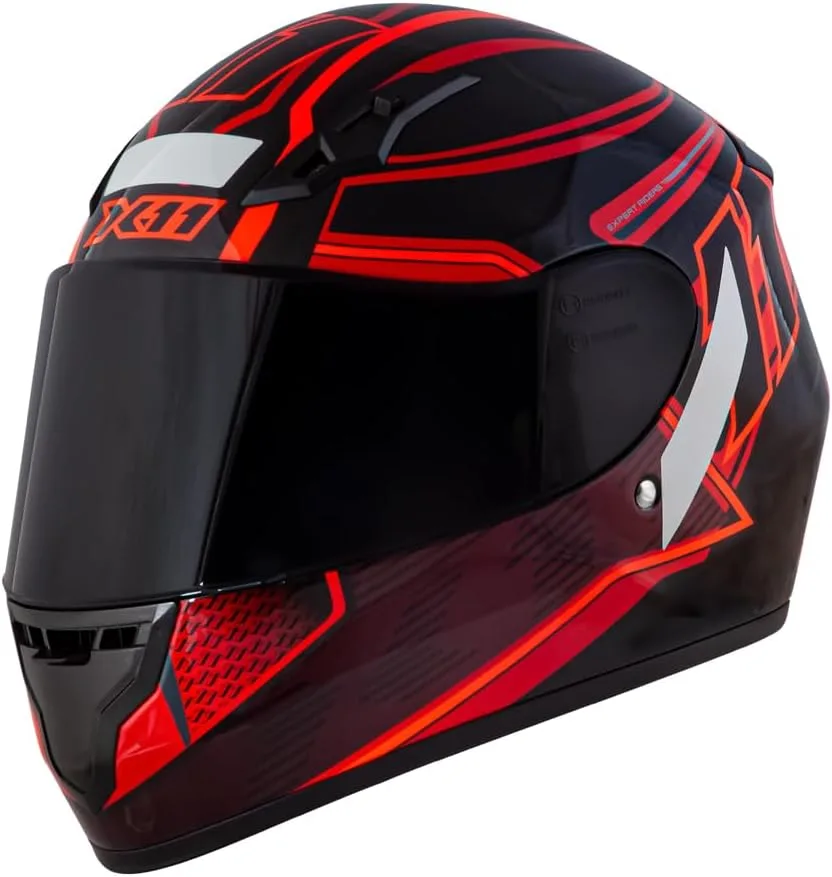 Capacete Moto X11 Trust Pro 11 Com Viseira Extra Espelhada